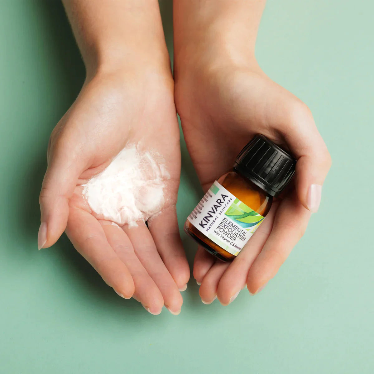 24hr Rosehip Face Serum & Elemental Exfoliating Powder