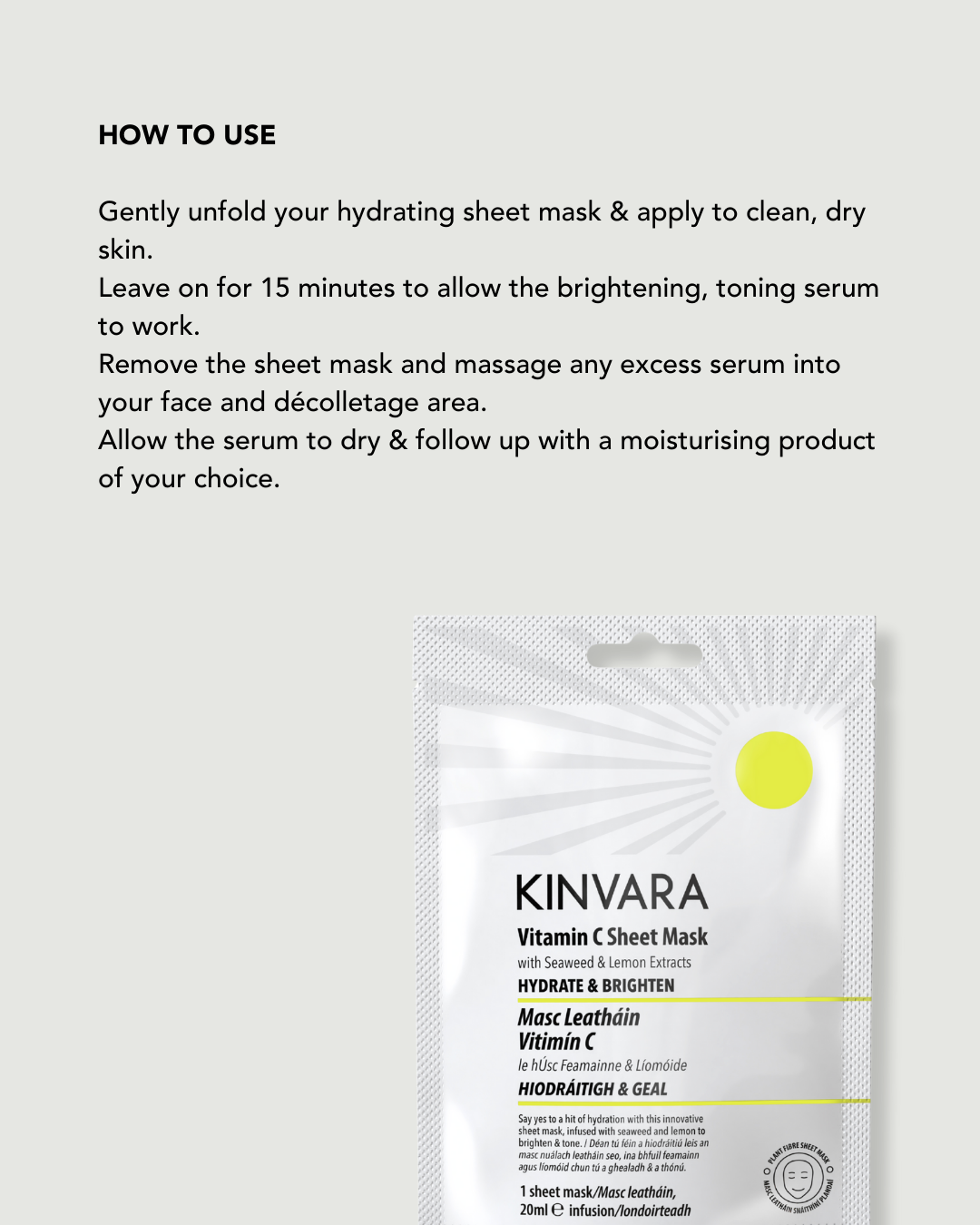 Vitamin C Sheet Mask