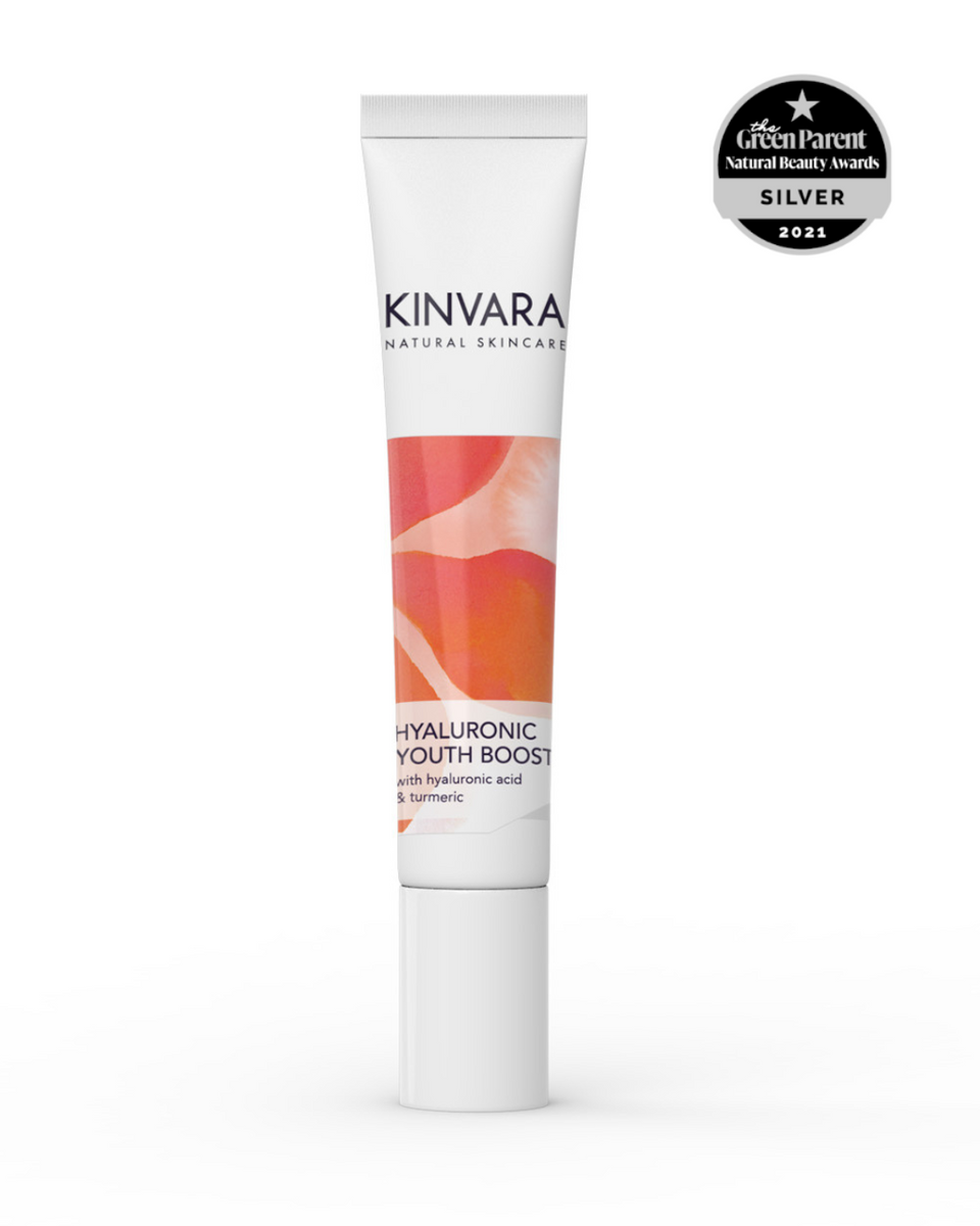 Hyaluronic Youth Boost Target signs of aging with Kinvara Skincare