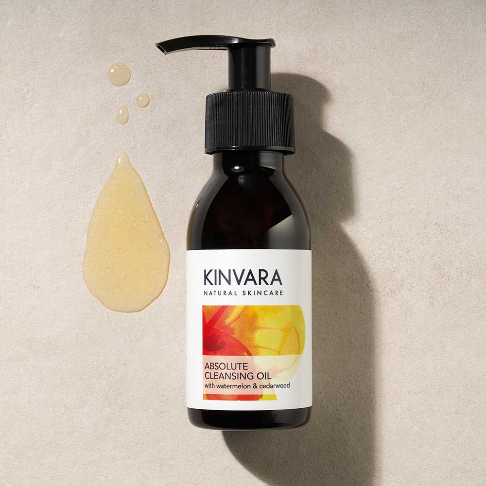Absolute Cleansing Oil with Watermelon Cedarwood Kinvara Skincare
